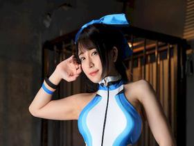 同人AV 美人レイヤーが木馬股裂きの刑！そのまま挿入されアヘトロ昇天！！　サンプル画像11